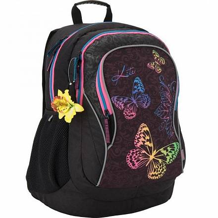 Рюкзак с бабочками и резинкой для волос с цветочком 854 Style 